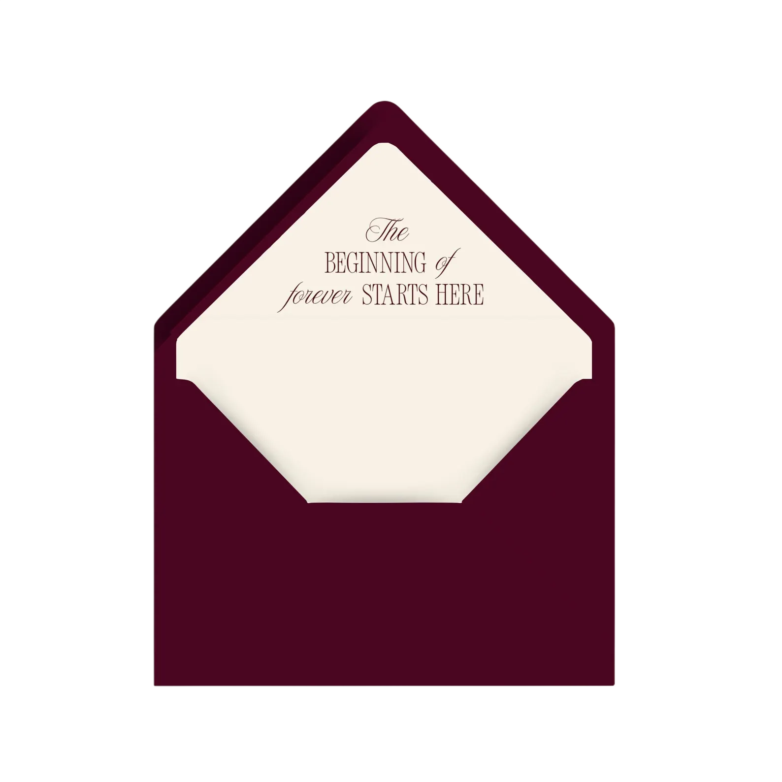 Open envelope
