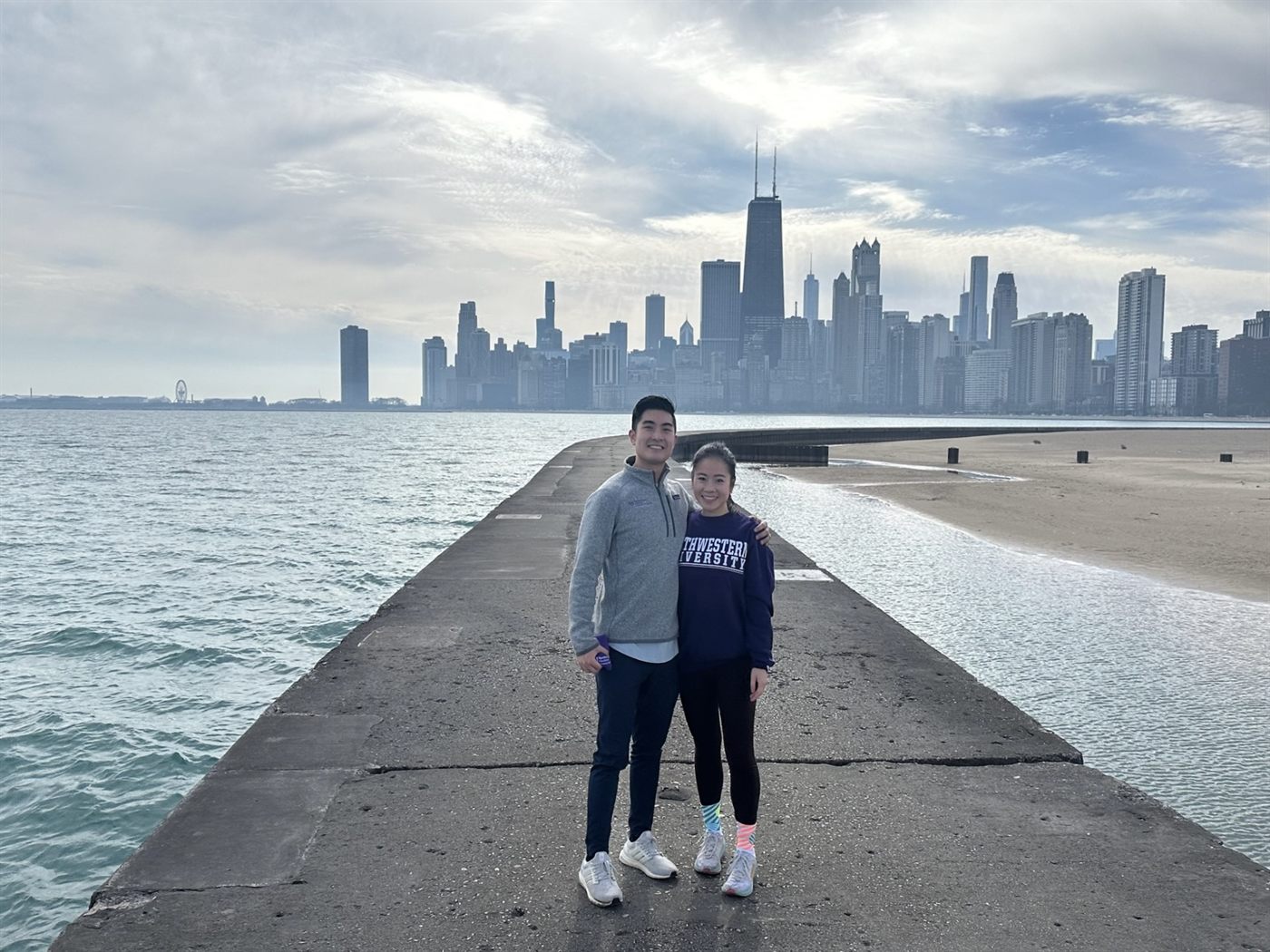 At Northwestern in Chicago